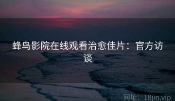 蜂鸟影院在线观看治愈佳片：官方访谈