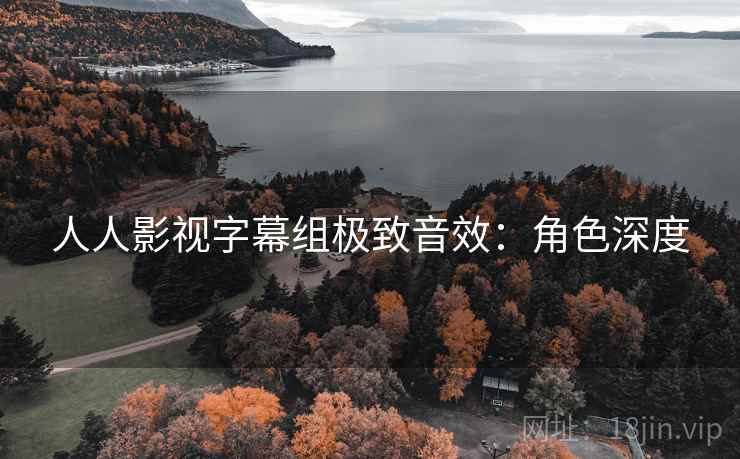 人人影视字幕组极致音效：角色深度